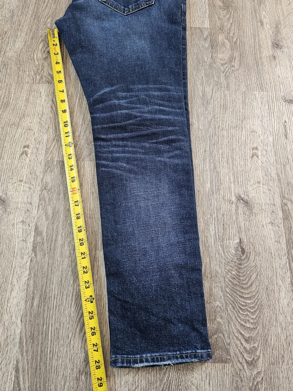 Abercrombie & Fitch Men's Dark Wash Slim Straight Jeans Size 34/30 Like New